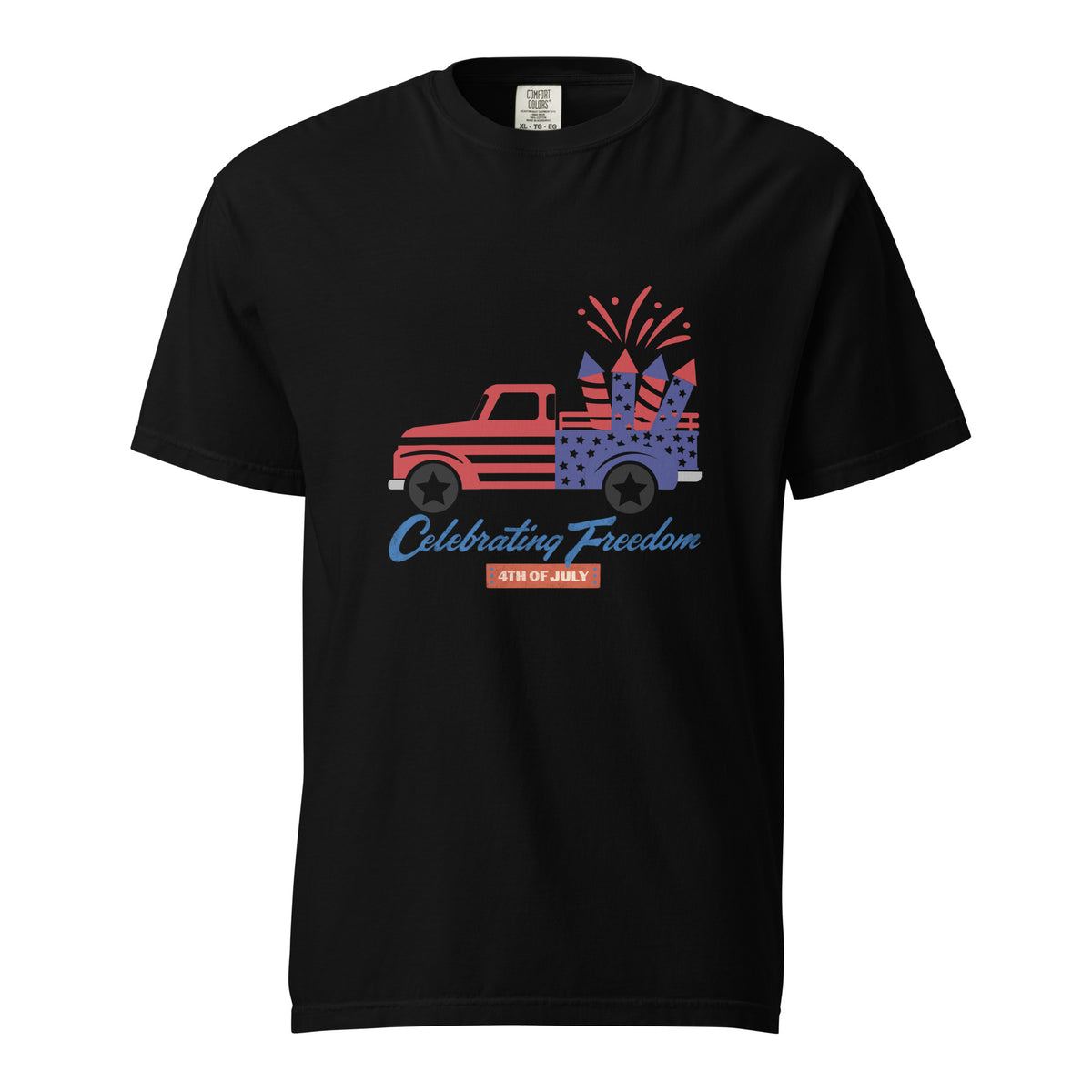 Celebrating Freedom 4th of July T-shirt