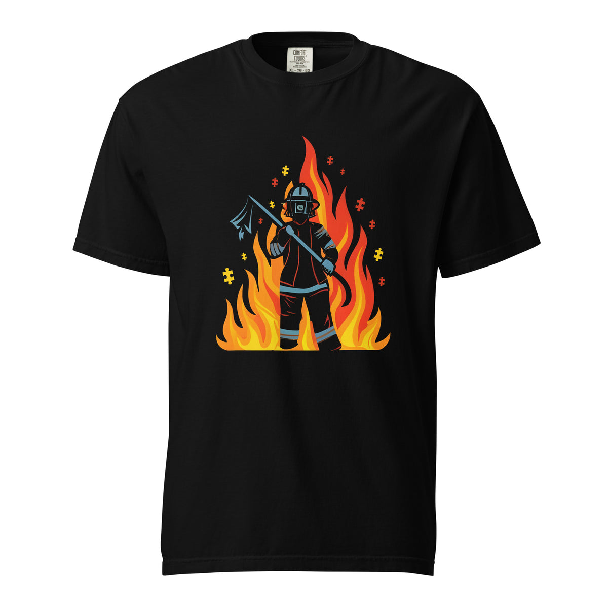 Autism Firefighter T-shirt