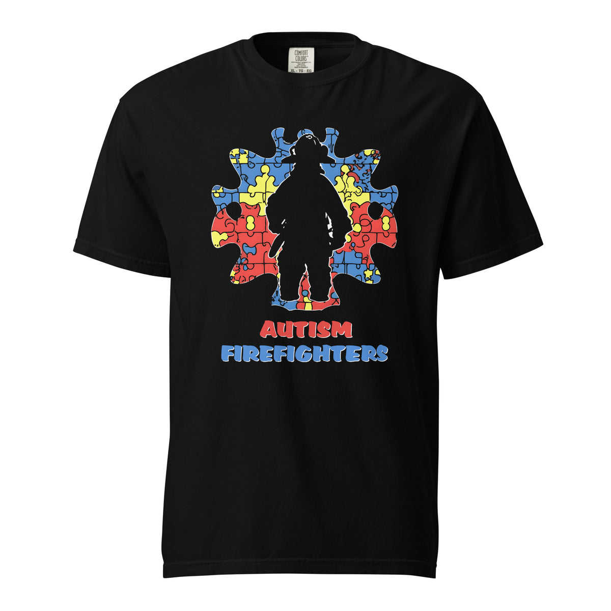 Autism Firefighter t-shirt