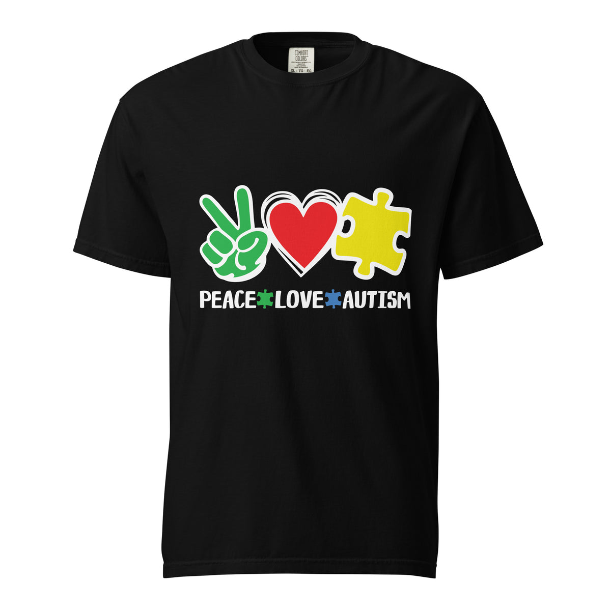 Peace Love Autism-T shirt