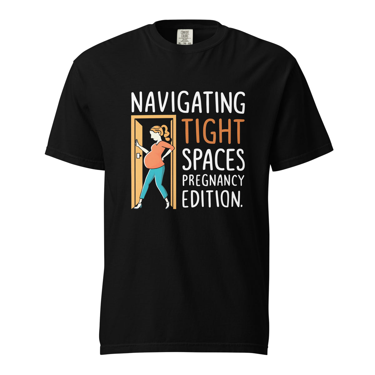 Navigating spaces pregnancy's edition T shirt