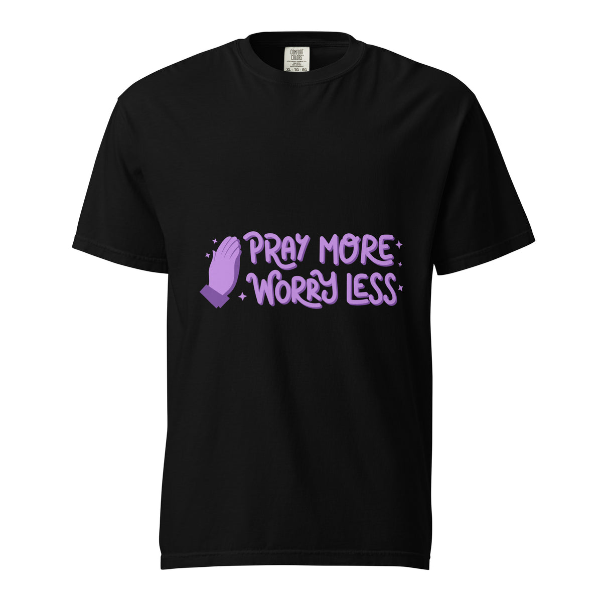 Pray more worry less-T shirt